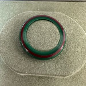 Gucci Green/Red Signature Bezel